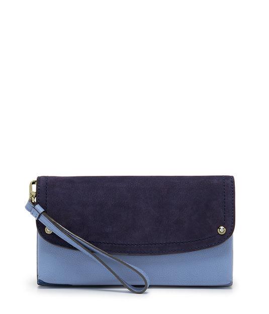 Henri Bendel Lenox Flap Color Blocked Wallet