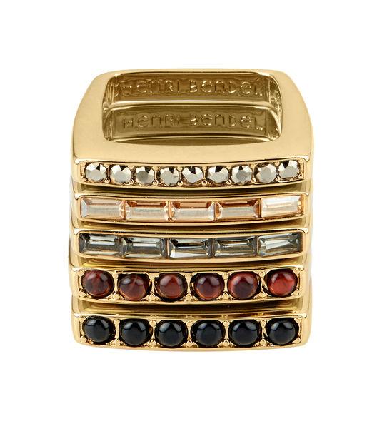 Henri Bendel Tribal Stone Stack Ring