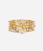 Henri Bendel Luxe Uptown Chain Stack Ring