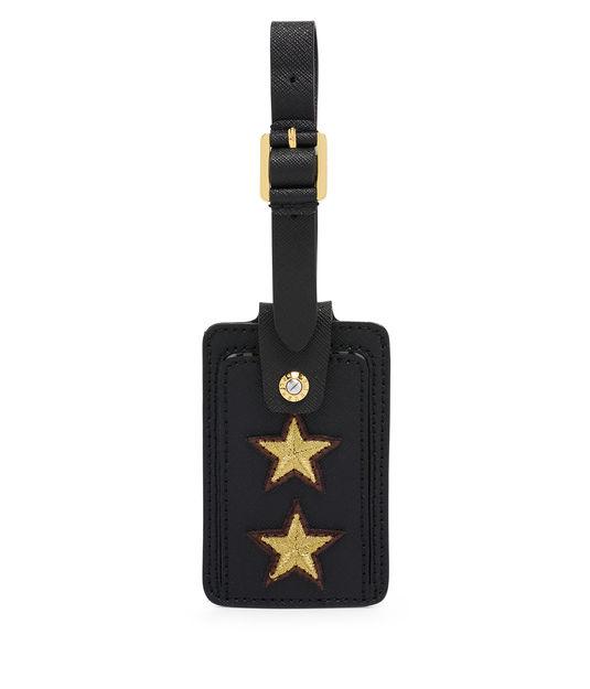 Henri Bendel West 57th Military Patch Bag Tag
