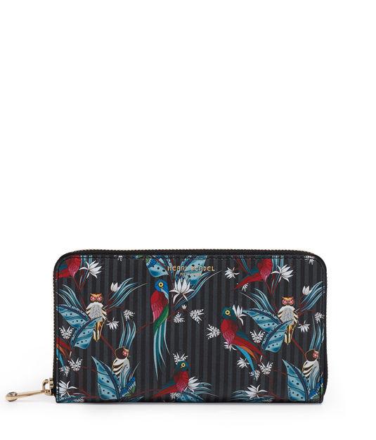 Henri Bendel W57th Printed Zip Around Continental Wallet