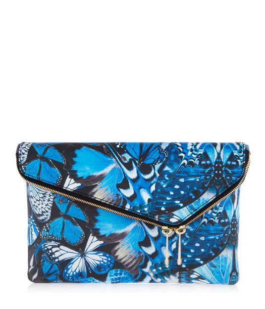 Henri Bendel Debutante Convertible Flutterfly Clutch