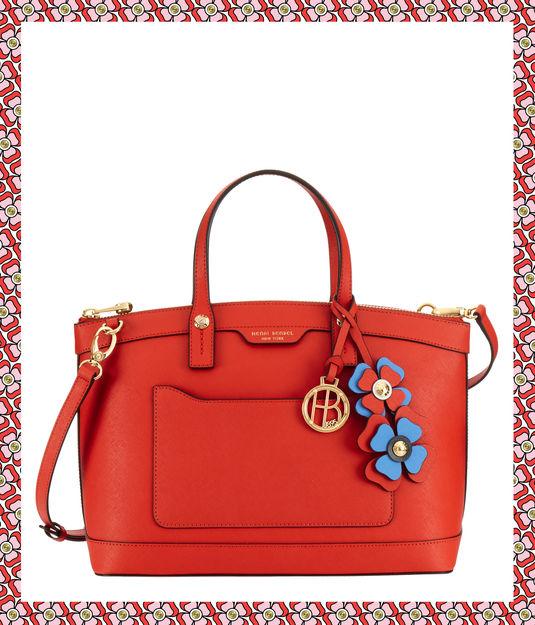 Henri Bendel West 57th Bouquet Satchel With Petal Charm