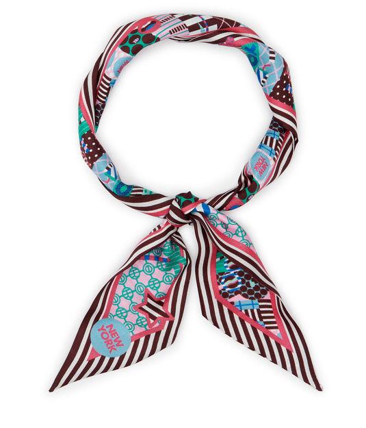 Henri Bendel Whimsy Craig & Karl Skinny Mini Scarf