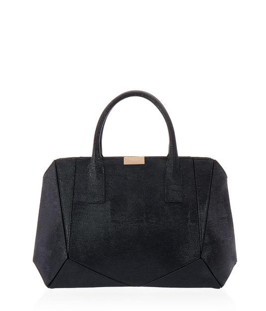 Henri Bendel Lizard Geo Tote