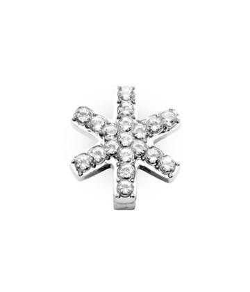 Henri Bendel Asterisk Monogram Charm