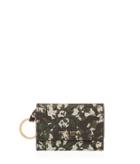 Henri Bendel West 57th Floral Camouflage Coin Purse