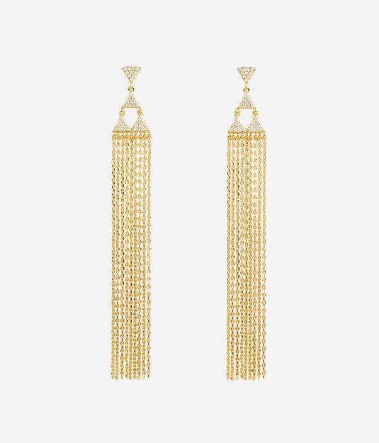 Henri Bendel Luxe Bali Fine Lines Tassel Earring