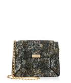 Henri Bendel Metallic Geo Chain Crossbody