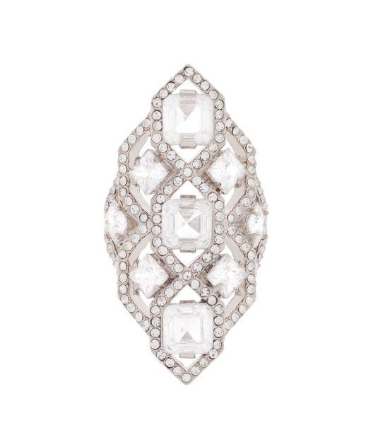 Henri Bendel Classic Diamond Cocktail Ring
