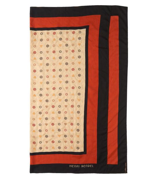 Henri Bendel Iconic Petal Square Scarf