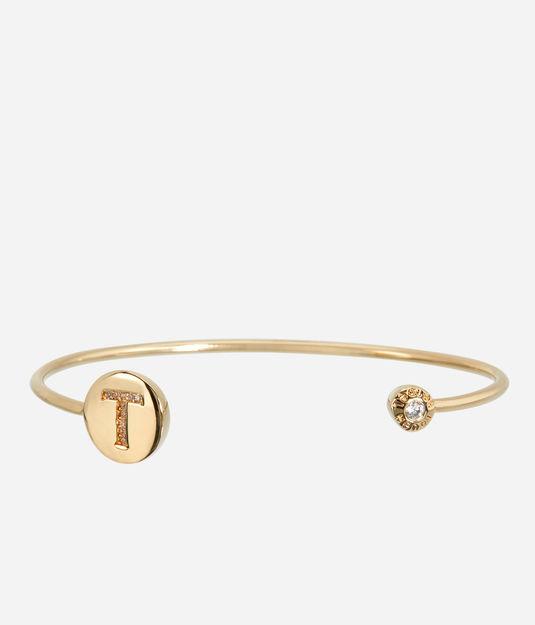 Henri Bendel Luxe Monogram T Cuff