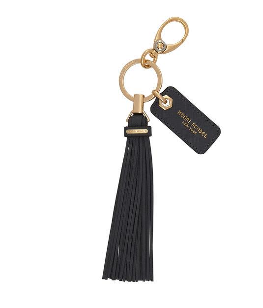 Henri Bendel Tassel Monogram Bag Charm