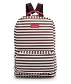 Henri Bendel Striped Canvas Backpack