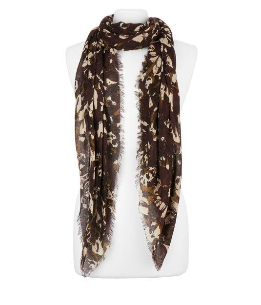 Henri Bendel Camo Square Scarf