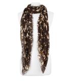 Henri Bendel Camo Square Scarf