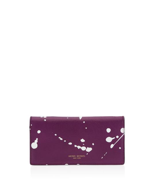 Henri Bendel West 57th Splatter Kangaroo Wallet