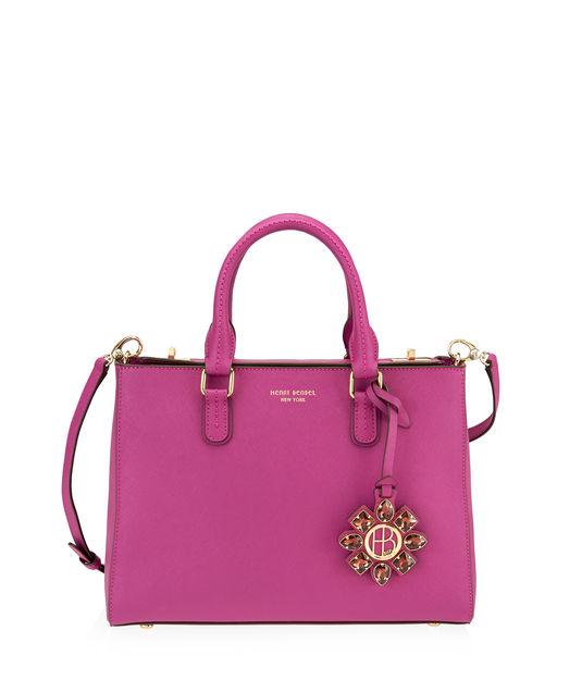 Henri Bendel West 57th Gemstone Small Turnlock Satchel