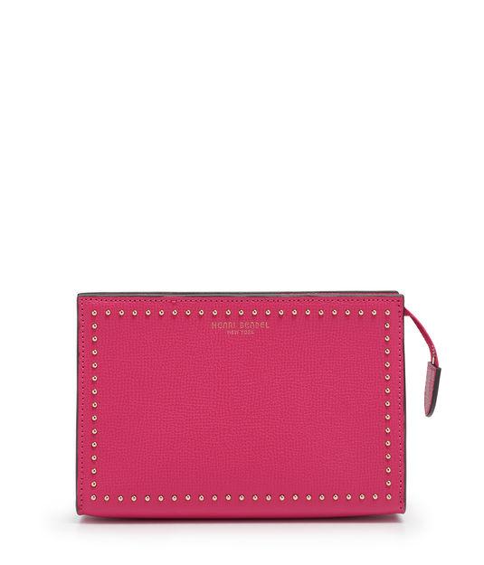 Henri Bendel West 57th Studded Small Cosmetic Clutch