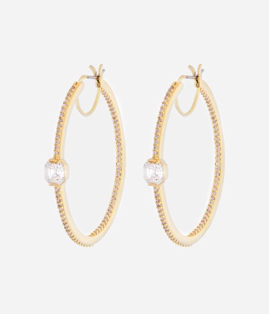 Henri Bendel Luxe Asscher Cut Hoop