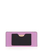Henri Bendel Flatiron Color Blocked Single Snap Wallet
