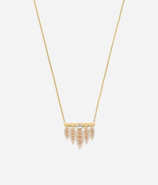 Henri Bendel Luxe Tribal Feather Pendant