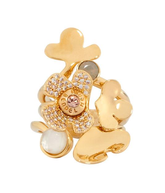 Henri Bendel Hibiscus Stack Ring
