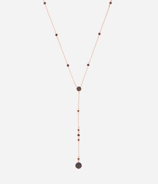 Henri Bendel Luxe Elements Pave Y Necklace