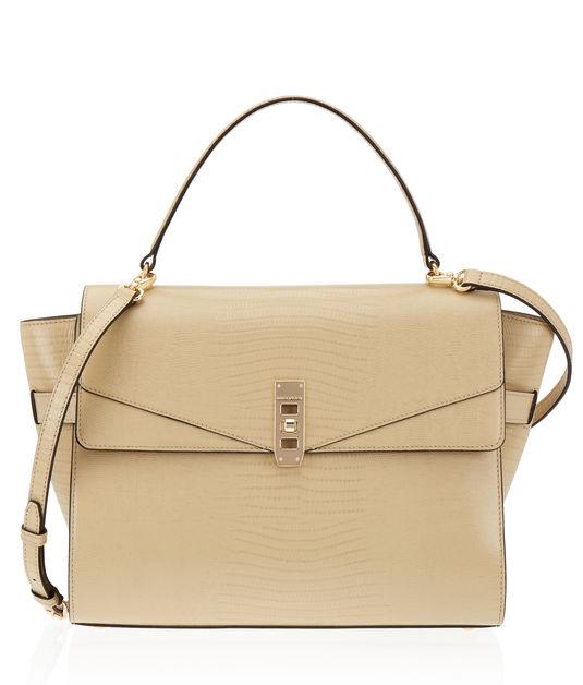 Henri Bendel Uptown Lizard Satchel