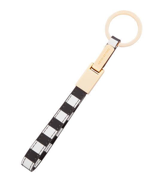 Henri Bendel Leather Loop Key Fob