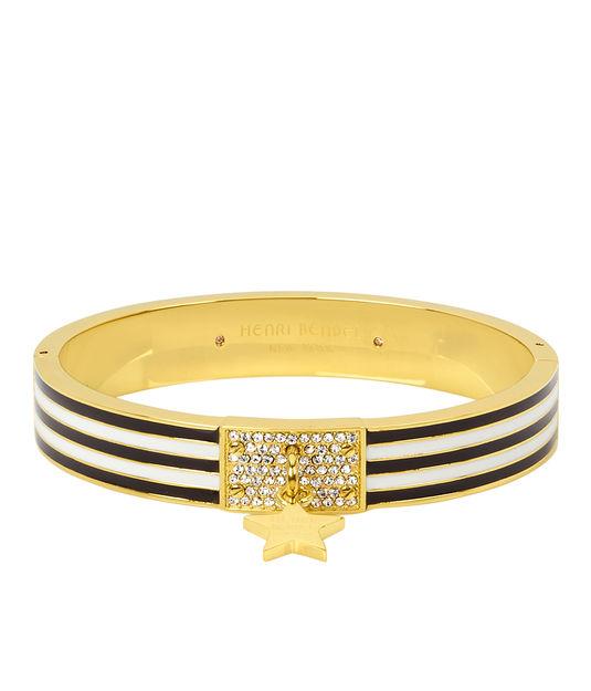 Henri Bendel Hb Enamel Star Bangle