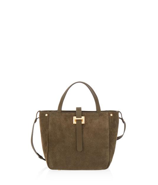 Henri Bendel Cortlandt Suede Mini Tote
