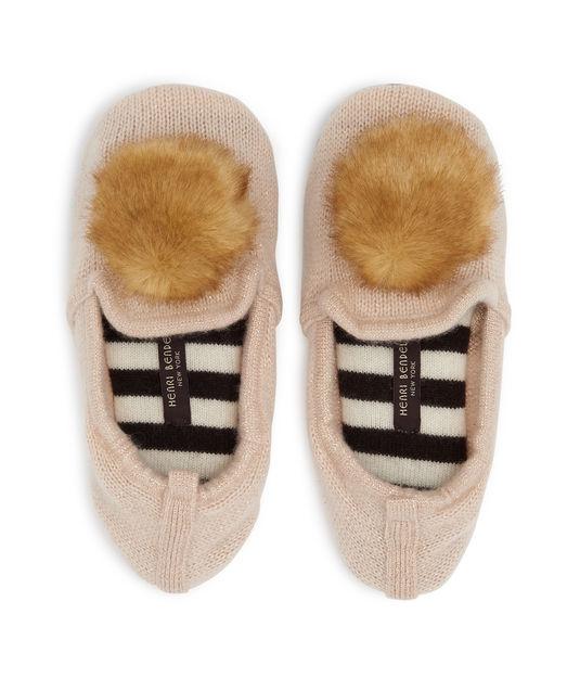Henri Bendel Blake Cashmere Slippers