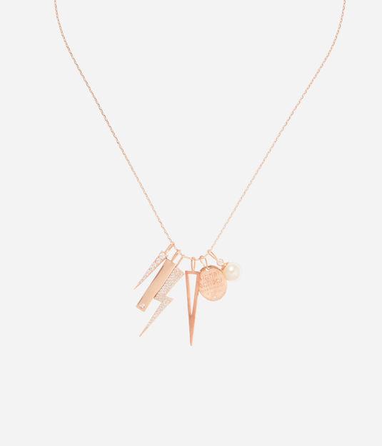 Henri Bendel Luxe Glam Bolt Cluster Pendant