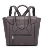 Henri Bendel Rivington Metallic Convertible Flap Backpack