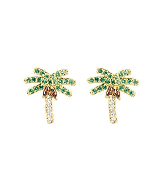 Henri Bendel Palm Tree Stud Earring