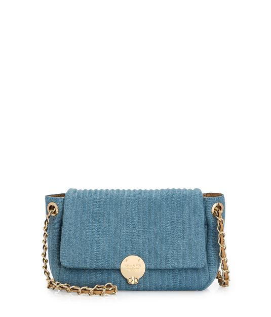 Henri Bendel No. 7 Denim Convertible Crossbody