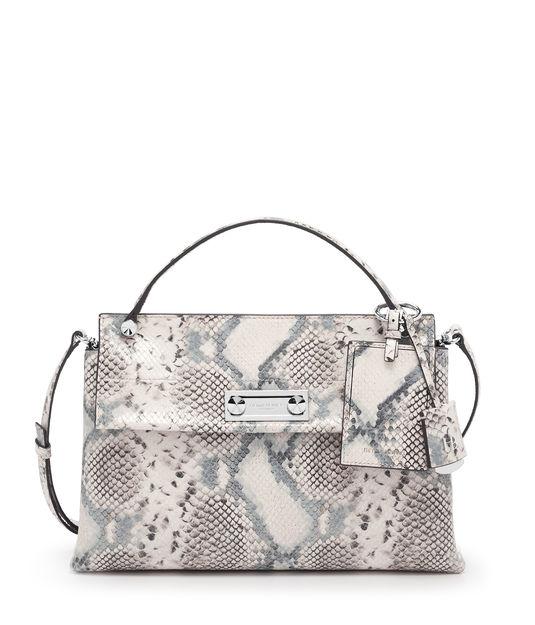 Henri Bendel Modern Icons Top Handle Snake Satchel