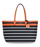 Henri Bendel West 57th Stripe E/w Tote
