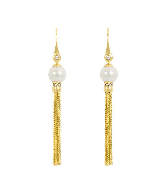 Henri Bendel Pearl Tassel Earring