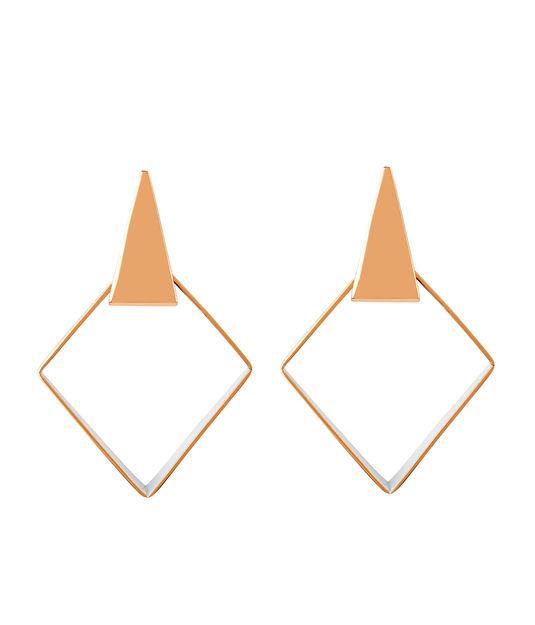 Henri Bendel Spruce Triangle Drop Earring