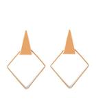 Henri Bendel Spruce Triangle Drop Earring