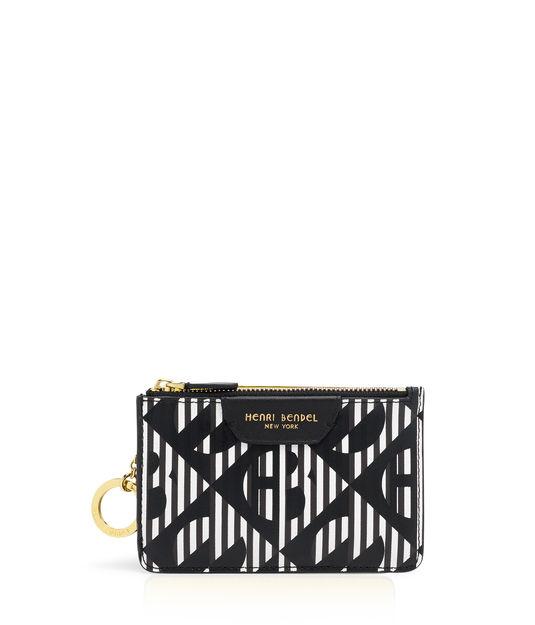 Henri Bendel West 57th Modern Monogram Coin Purse