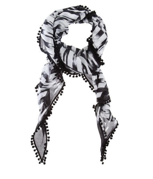 Henri Bendel Ikat Triangular Scarf