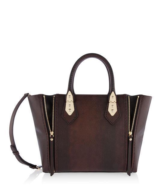 Henri Bendel A-list Lizard Satchel