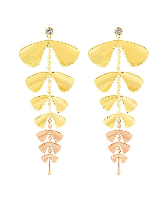 Henri Bendel Fantasy Floral Linear Earring