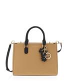 Henri Bendel West 57th Charm Small Turnlock Satchel