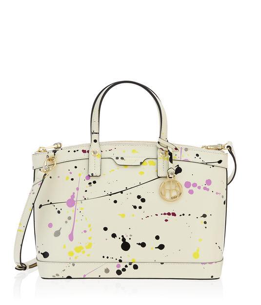 Henri Bendel West 57th Splatter Satchel