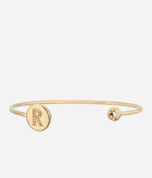 Henri Bendel Luxe Monogram R Cuff