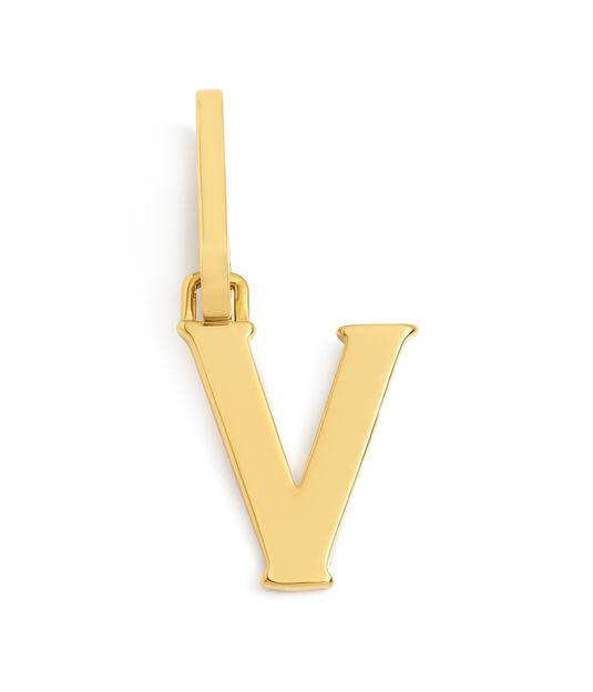 Henri Bendel Influencer Letter V Charm